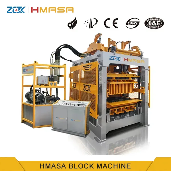 Zementuzko adreilua egiteko makina